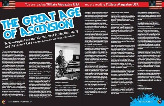 Tilllate Magazine www.dancemusicpr.com
