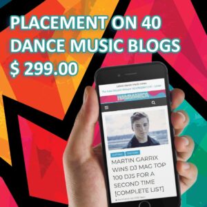 Music Blog Promotion | Dance Music PR | EDM Techno Hip Hop