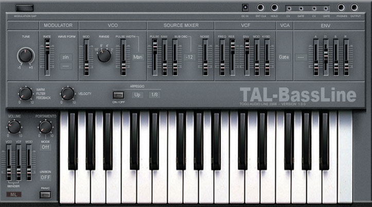 TAL-Bassline Synth by TAL